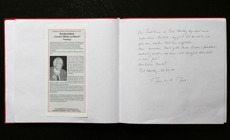 Bernhard Bueb - 26.10.2008