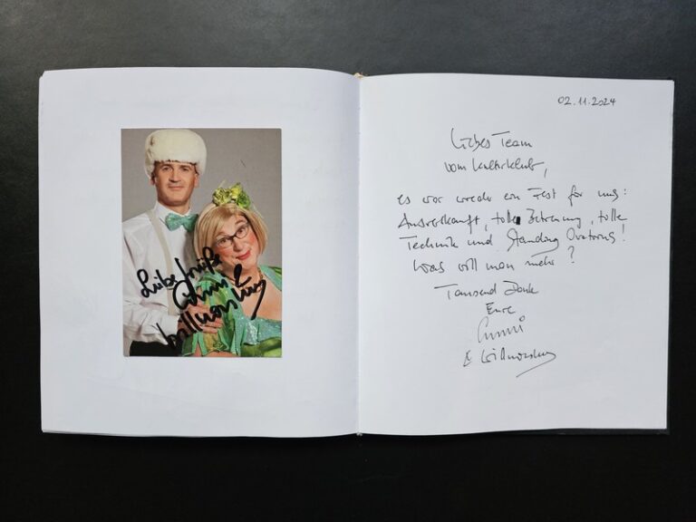 Emmi und Herr Willnowsky - 2. November 2024