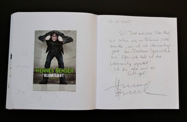 Hennes Bender - 17. Oktober 2015