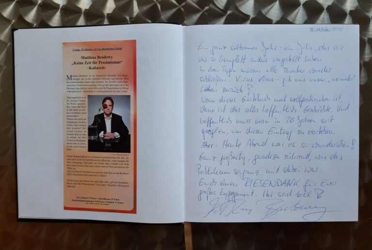 Matthias Brodowy - 30. Oktober 2020