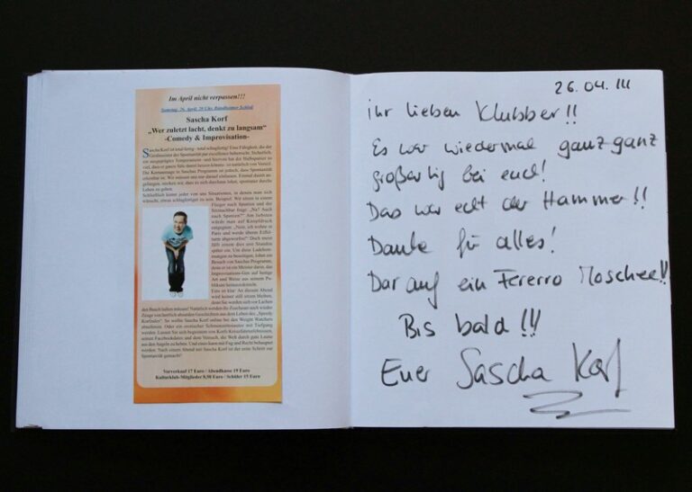 Sascha Korf - 26. April 2014