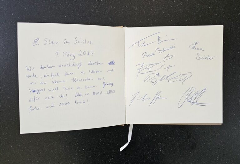 Slam im Schloß - 1. März 2025