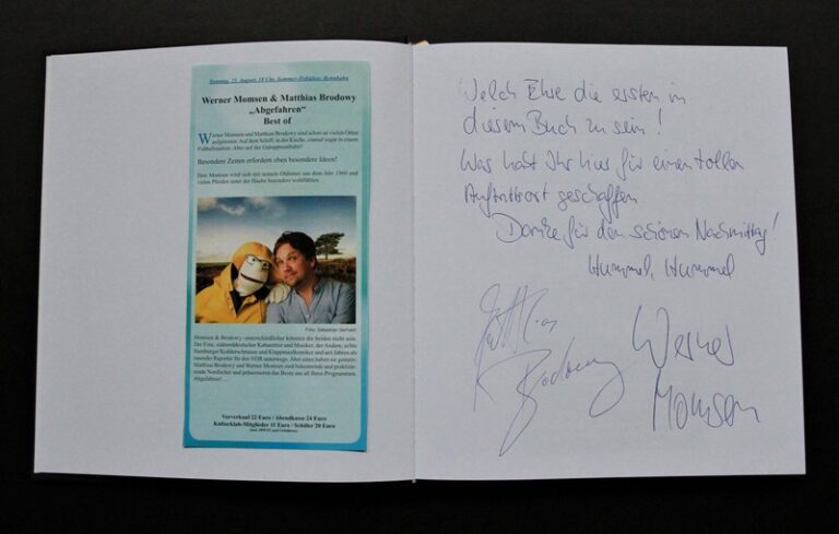 Werner Momsen & Matthias Brodowy - 23. August 2020