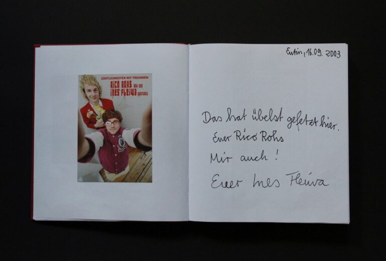 Zärtlichkeiten mit Freunden - 11. März 2016