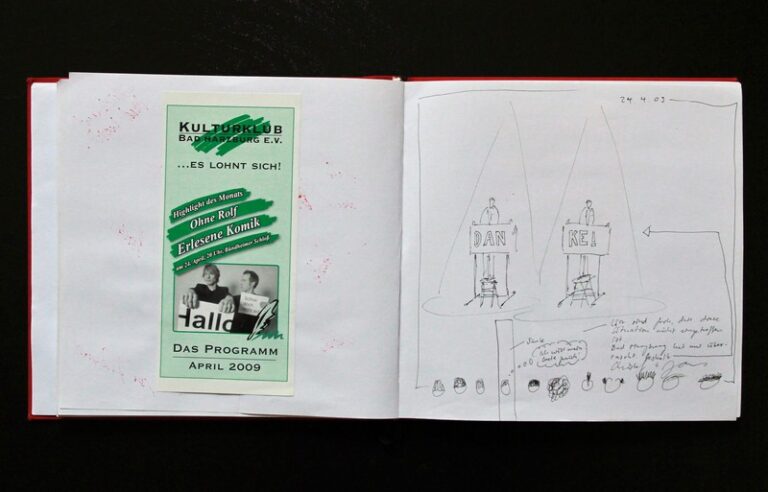 Zärtlichkeiten mit Freunden - 24. April 2009