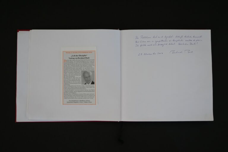 Bernhard Bueb - 27. November 2007