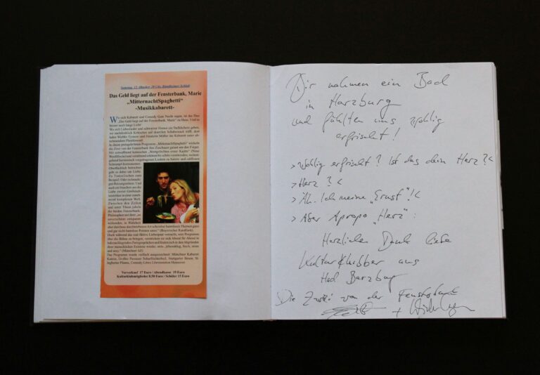 Das Geld liegt auf der Fensterbank, Marie - 12. Oktober 2013