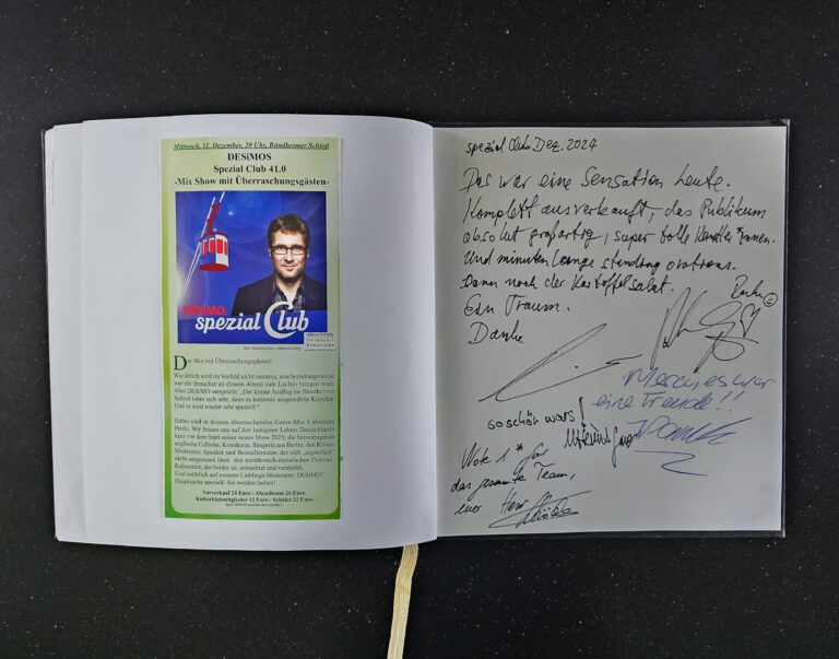 Desimos Spezial-Club 41.0 - 11. Dezember 2024