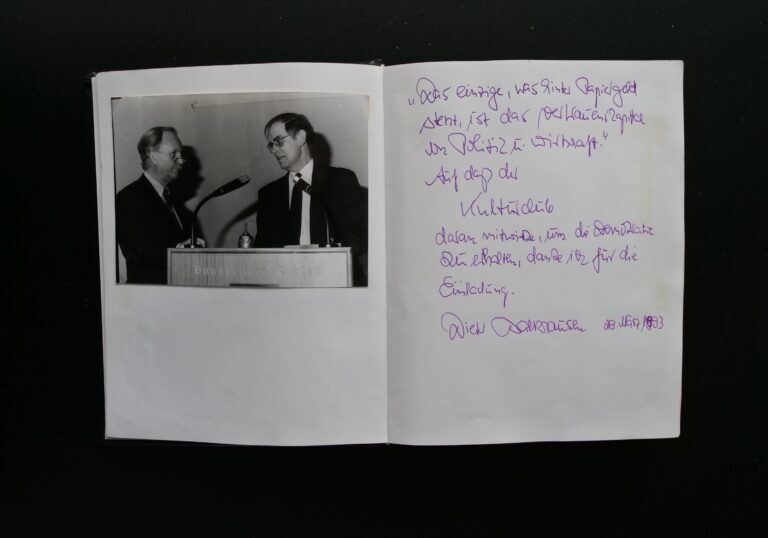 Dieter Balkhausen - 29. März 1993