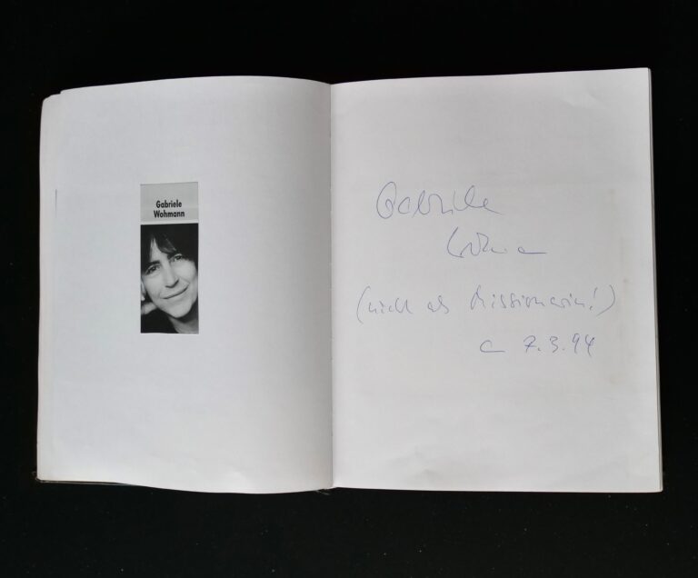 Gabriele Wohmann - 7. März 1994