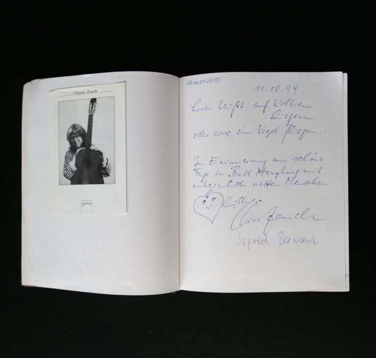 Christa Zeuch und Sigrid Zeevart - 11. Oktober 1994