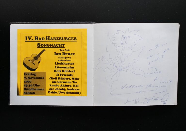 IV. Harzburger Songnacht I - 7. November 1997