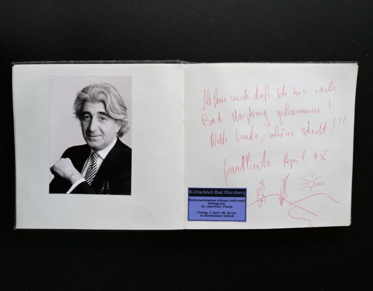 Dr. Jean-Paul Pianta - 3. April 1998