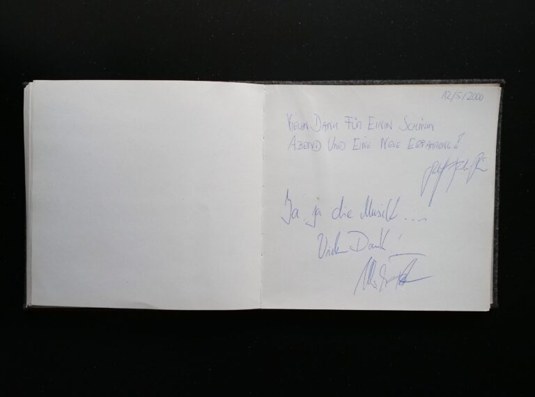 VI. Harzburger Songnacht I - 12. Mai 2000