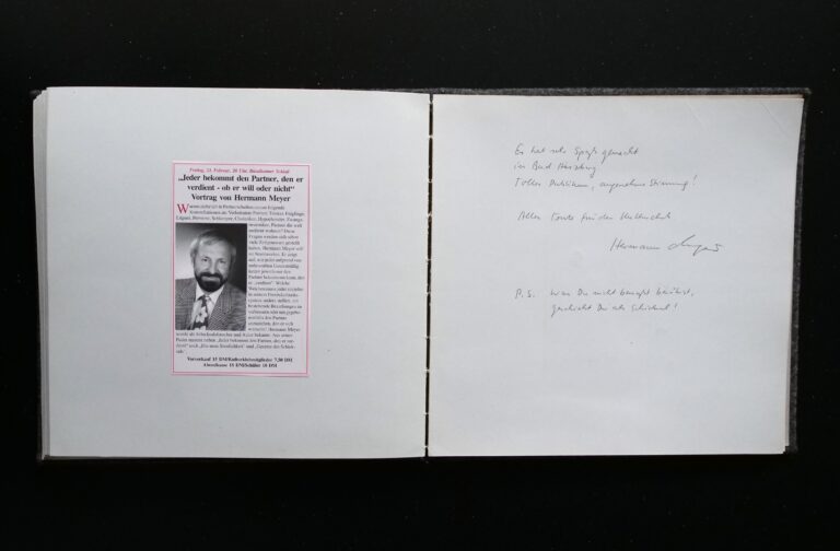 Hermann Meyer - 23. Februar 2001