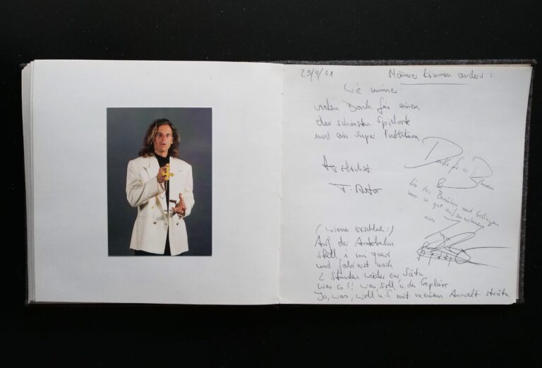 Frank Astor - 29. April 2001