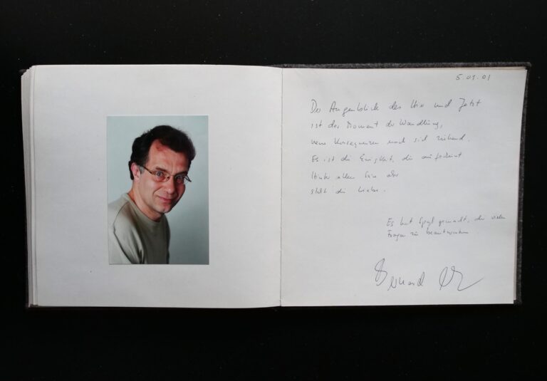 Bernard Jacoby - 5. September 2001