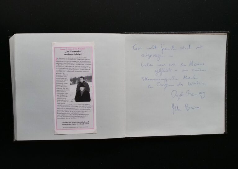 Ralph Beims und Martin Bujara - 29. Oktober 2001