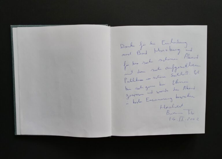 Prof. Dr. Bassam Tibi - 14. Februar 2002