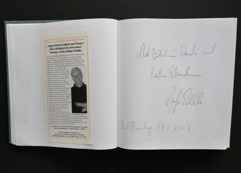 Dr. Rüdiger Dahlke - 27. Februar 2003