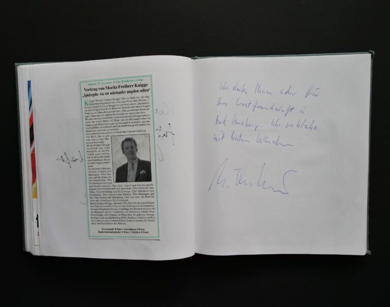 Moritz Freiherr Knigge - 12. November 2005