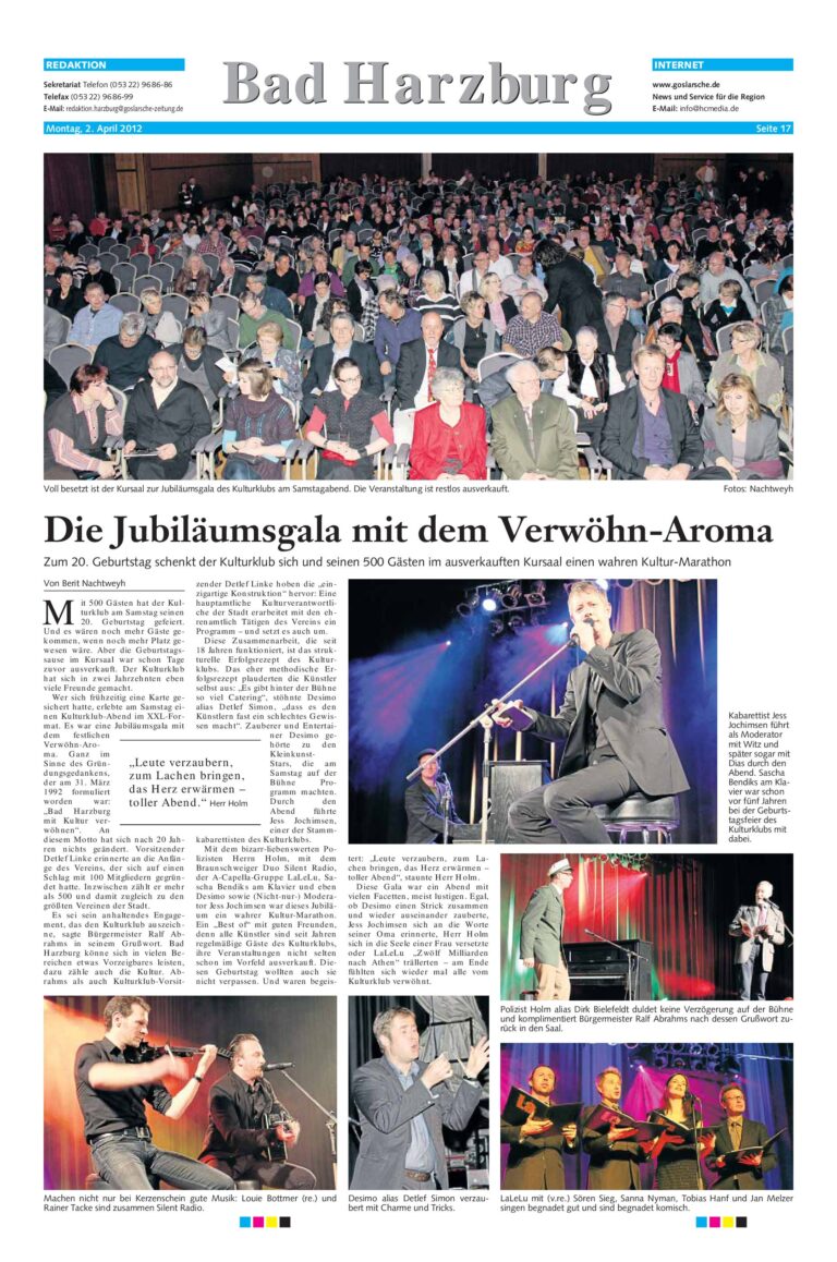 Kulturklub-Geburtstag