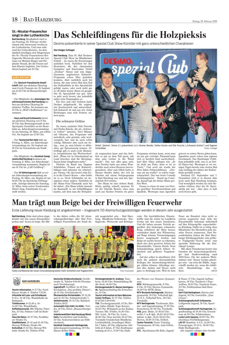 Desimos Spezial-Club 18.0