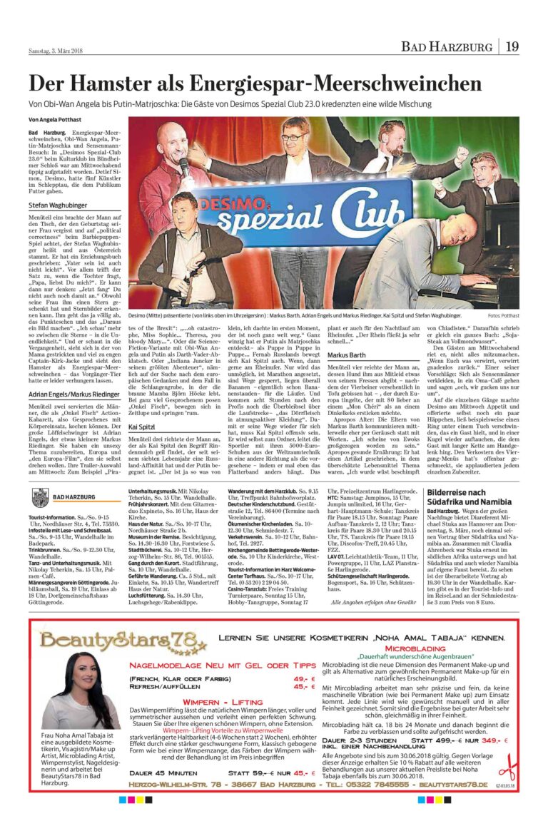 Desimos Spezial-Club 23.0