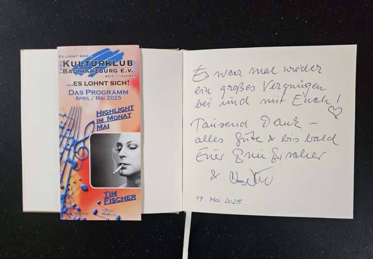 Tim Fischer und Thomas Dörschel - 17. Mai 2025