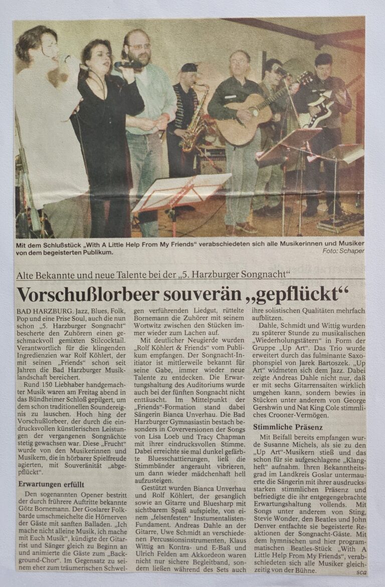 V. Harzburger Songnacht