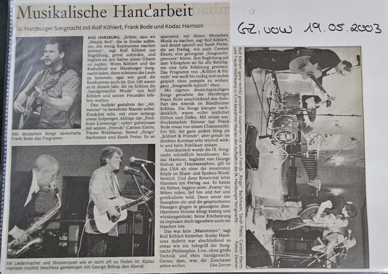 IX. Harzburger Songnacht