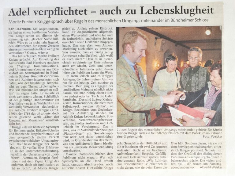 Moritz Freiherr Knigge