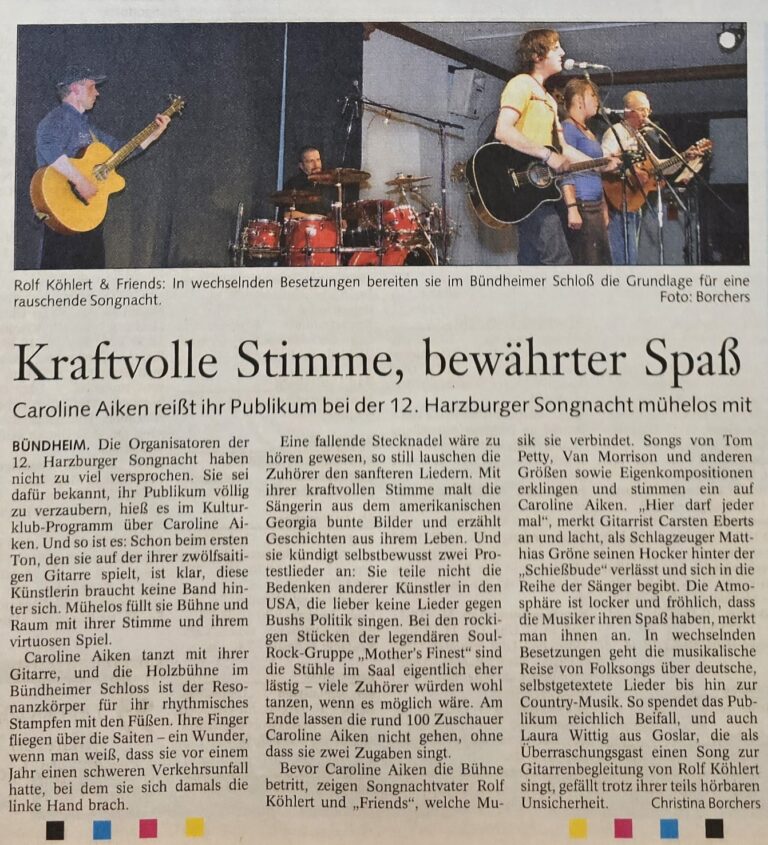 XII. Harzburger Songnacht