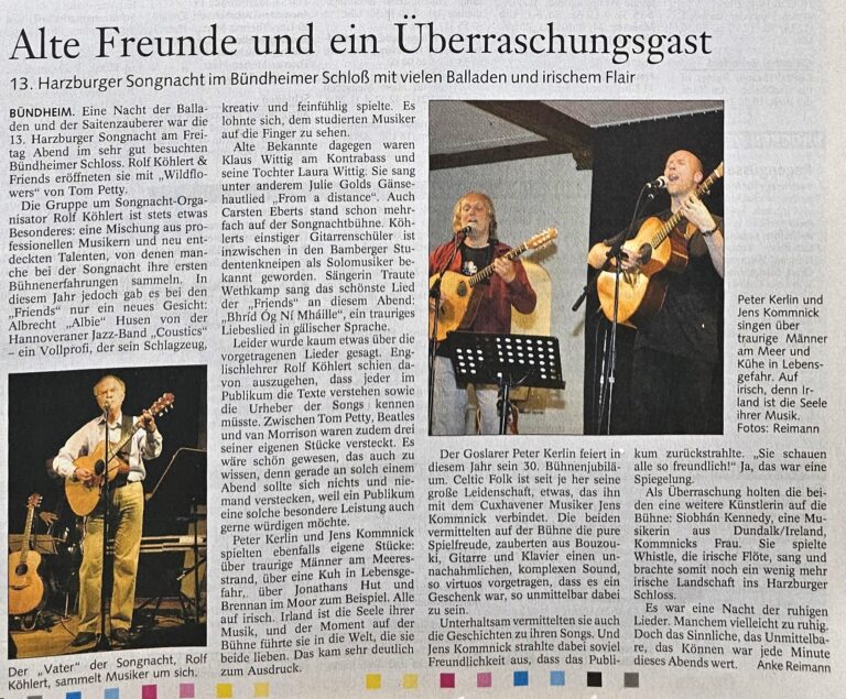 XIII. Harzburger Songnacht