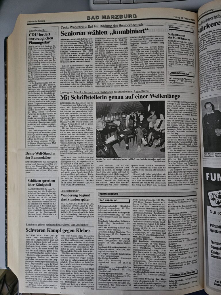 Harzburger Aktion: Monika Pelz