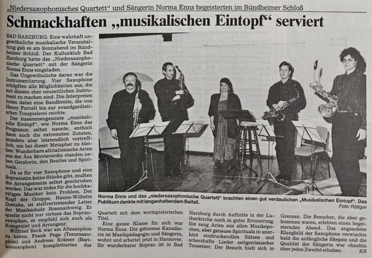 Niedersaxophonisches Quartett